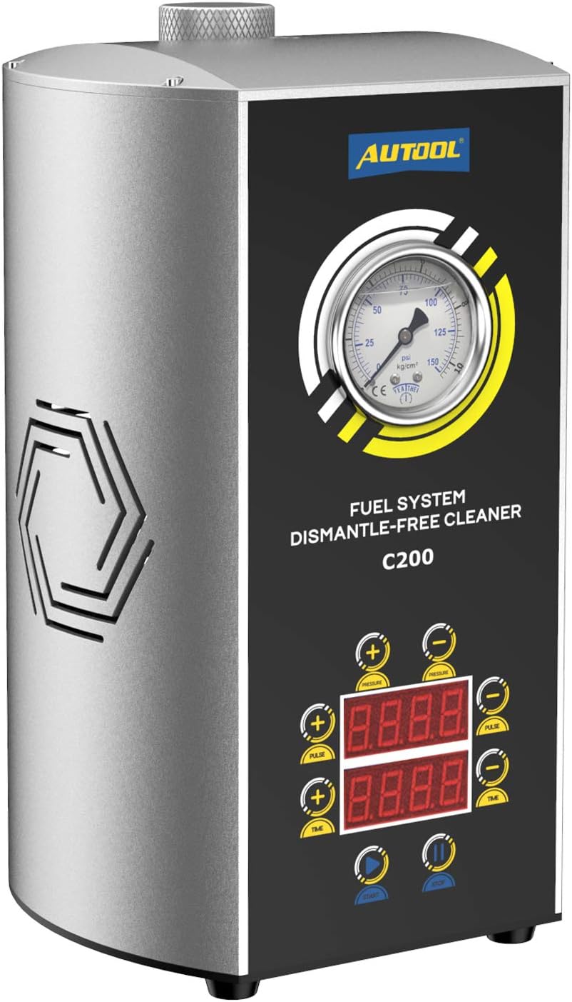 QPKING Car Fuel System Dismantle-Free Cleaner, Automotive Fuel Injection Systems Cleaners,Fuel System Cleaning Assistant Fuel Injector Cleaner