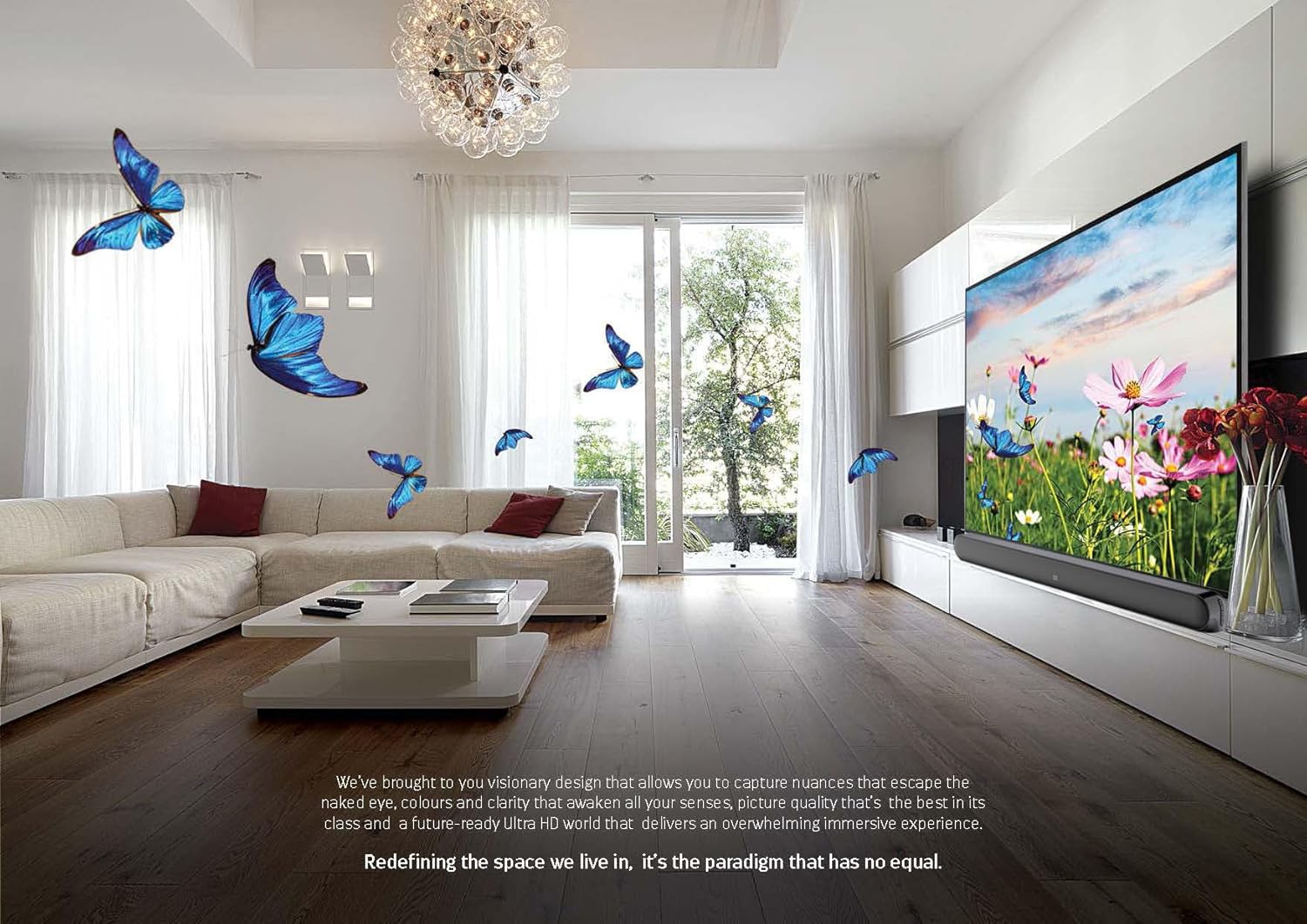98 Inch 4K Mobile Digital Signage TV A+ Panel, Civil, Commercial with Wi-Fi, Ethernet, Bluetooth, HDMI, USB, 178° Visual Angle, 50000h, Ultra HD