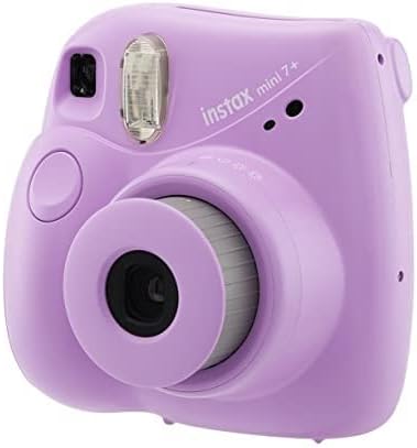 Fujifilm Instax Mini 7+ Camera Purple with + 1 Single Pack Film