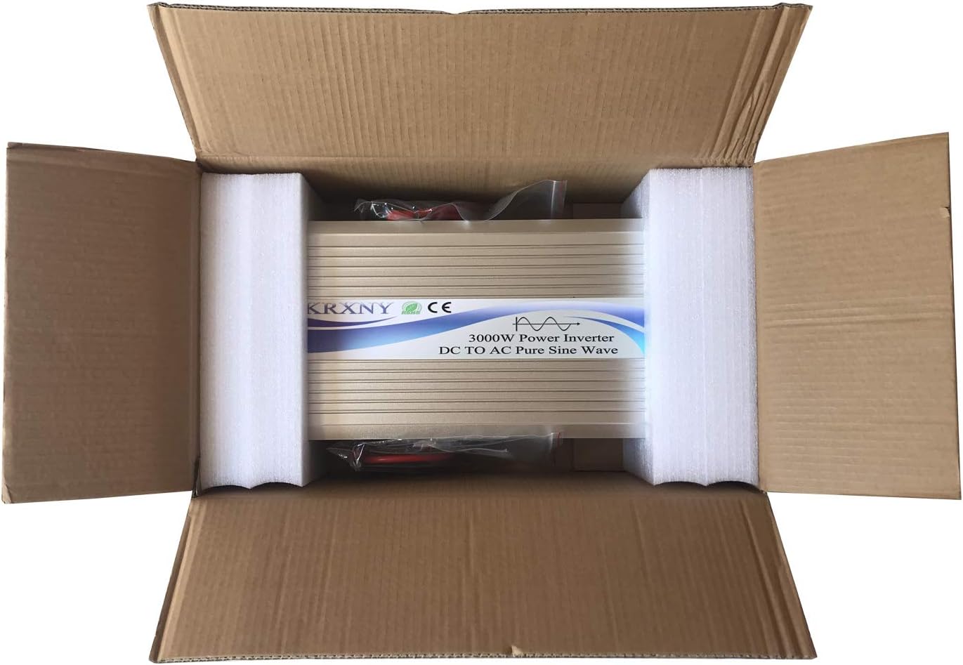 3000W Off Grid Pure Sine Wave Power Inverter 48V DC to 110V 120V AC 60HZ with LCD Display