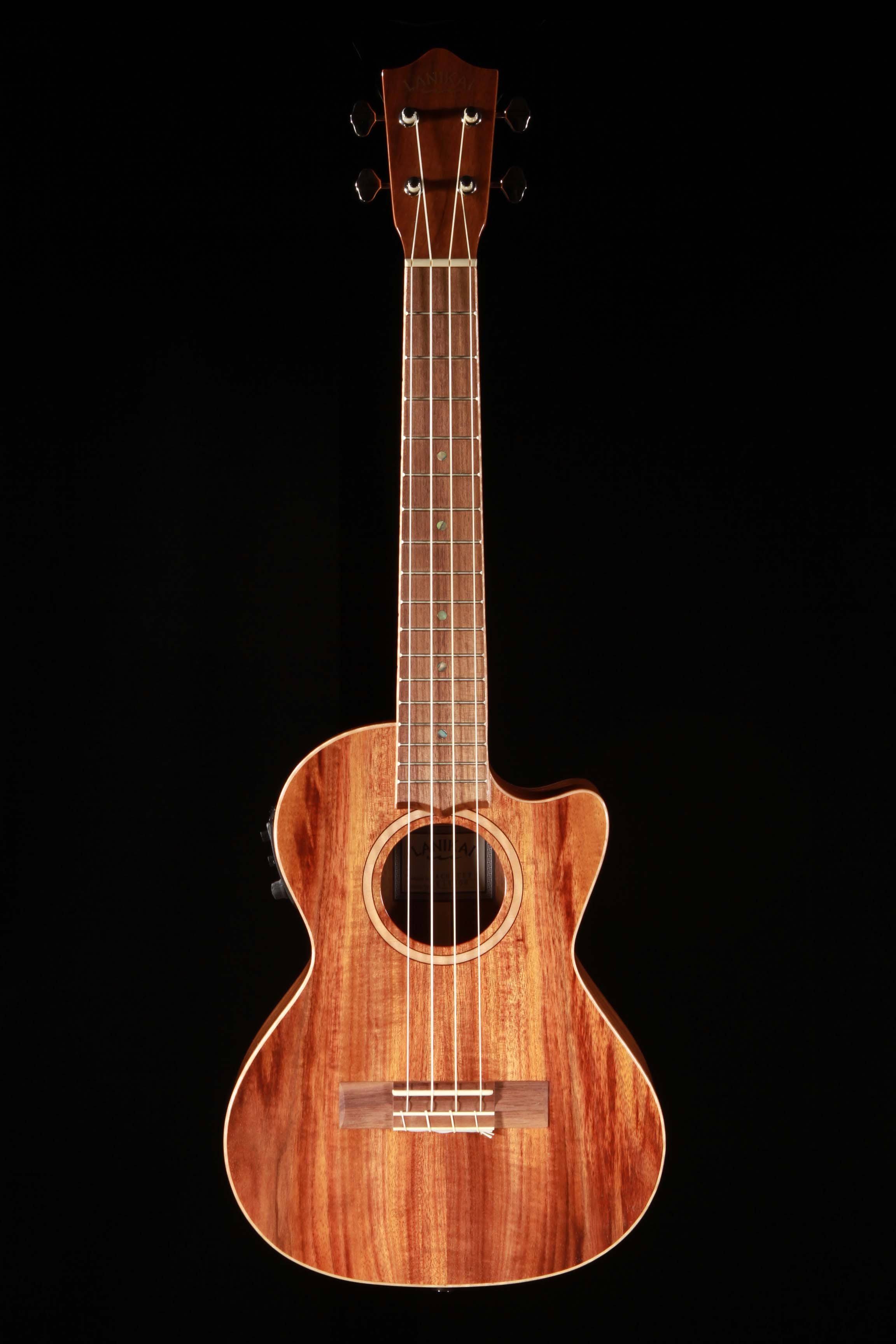 Lanikai ACS-CET Solid Acacia Tenor Ukulele with Electronics