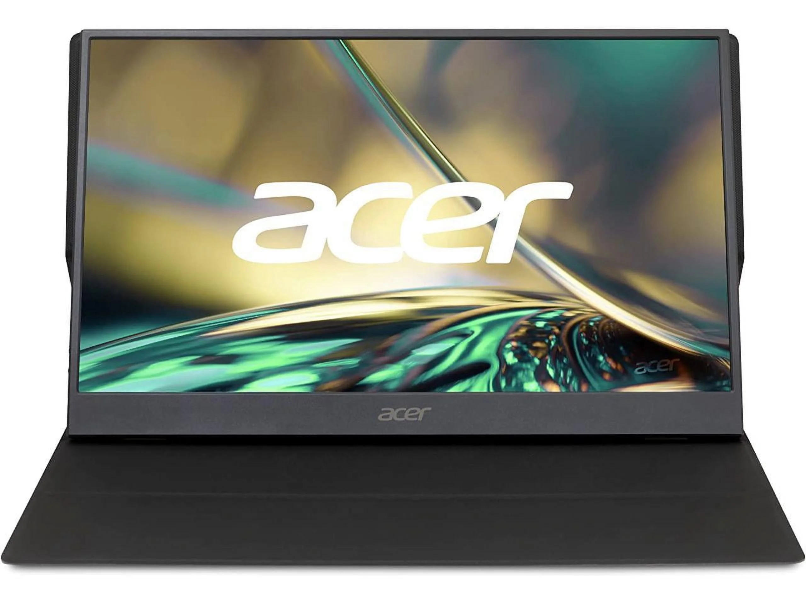 Acer 15.6" Full HD (1920 x 1080) IPS Business Portable Monitor, Ultra Slim Portable Design | Premium Cover I External Monitor for Laptop PC Mac, PM161Q Abmiuuzx