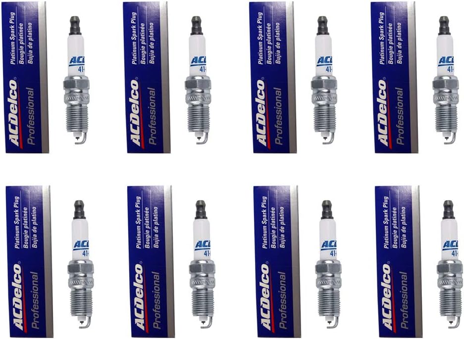 ACDelco 41-962 Professional Platinum Spark Plug, (8) Pack of 2
