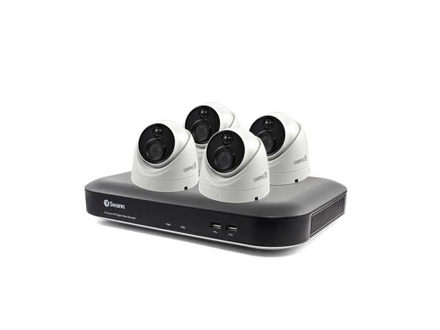 Swann 4 Camera 8 Channel 4K Ultra HD DVR Security System