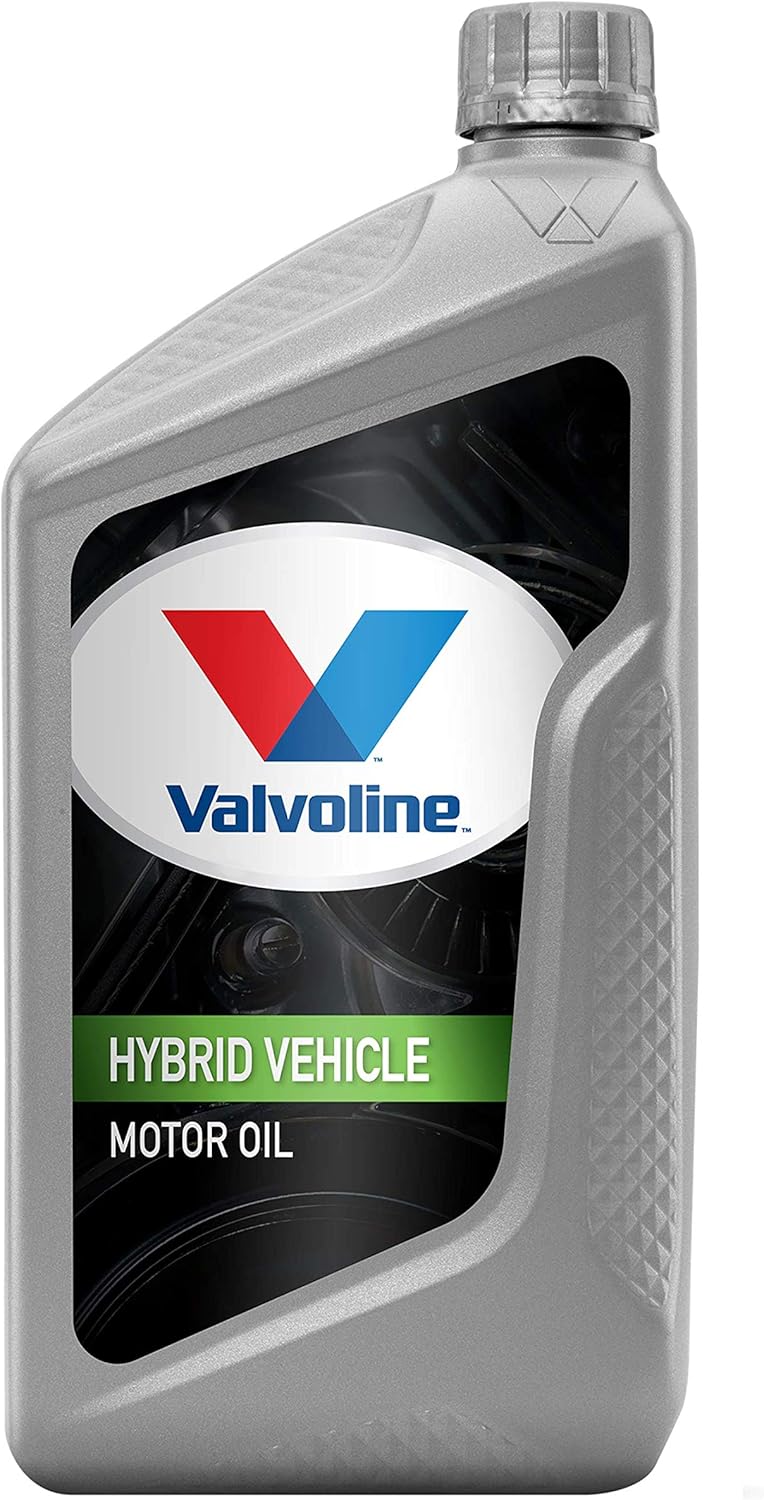 Valvoline Hybrid Vehicle Full Synthetic SAE 0W-20 Motor Oil 1 QT, Case of 6 Pack of 2