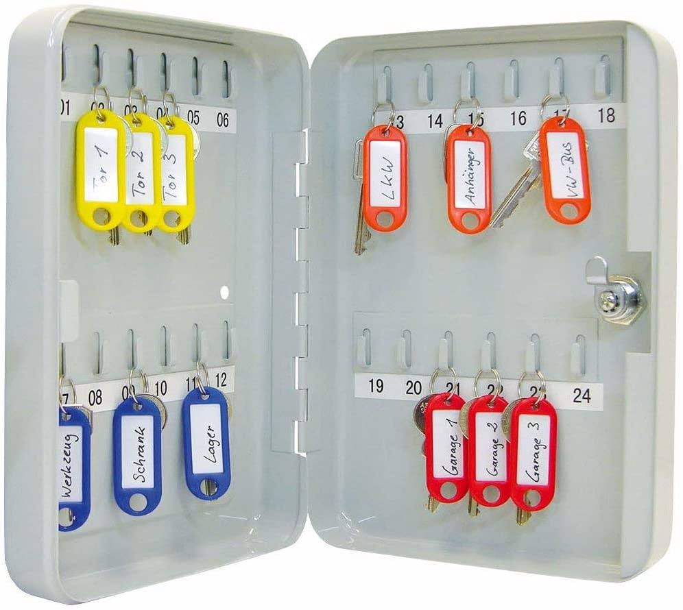 Wedo 102 52437X 24 Key Capacity Key Cabinet