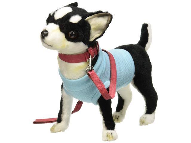 Hansa Chihuahua Plush, Black, Size: Large