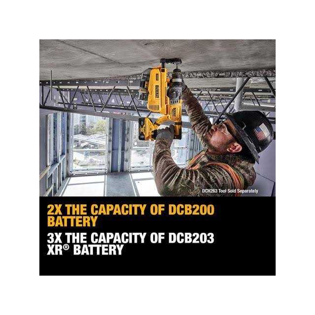 Dewalt DCB206-2 20V MAX XR Lithium Ion Battery - Shop Hardware Tools Online Store