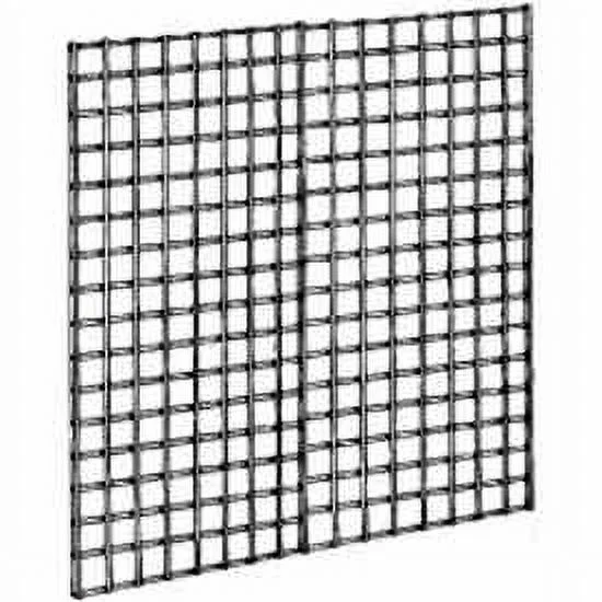 Econoco Black Grid Panel for Retail Display or Home Storage, 4’ x 4’ - 3 Grid Panels Per Carton - Curated Treasures Market