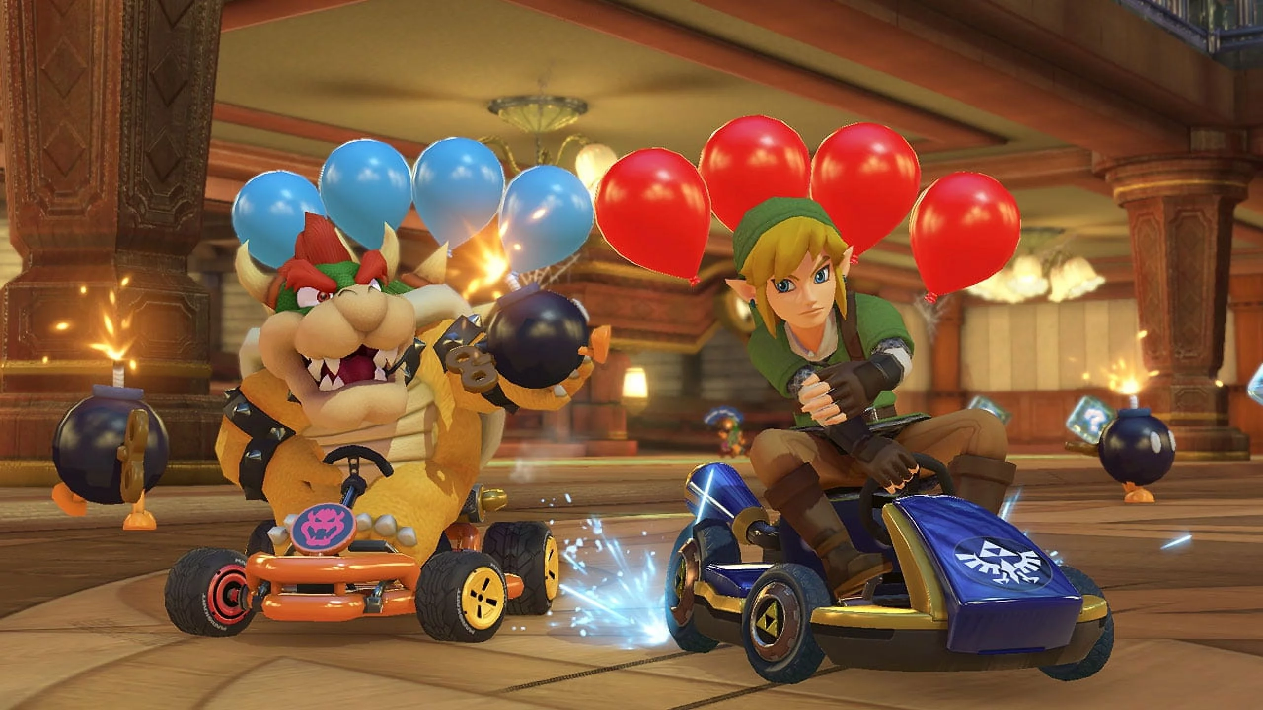 Mario Kart 8 Deluxe & 3 Month Membership, Nintendo Switch, HADSKABLD