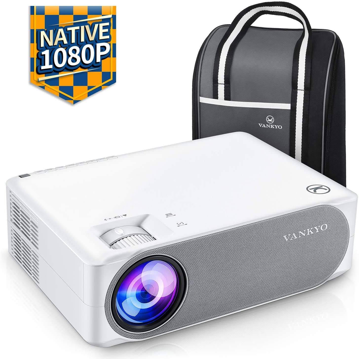 Vankyo Performance V630 Native 1080p Full HD Projector, 6500 Lux 300x22 LED Projec