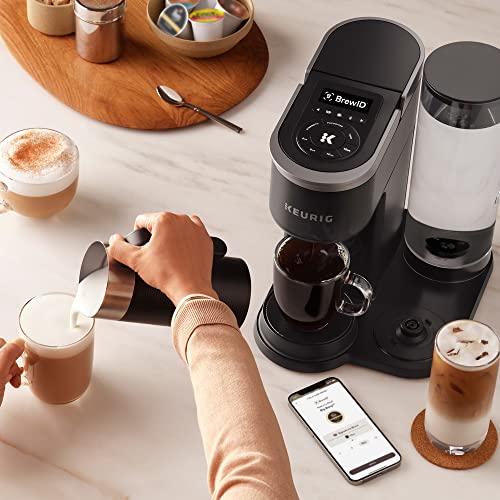 Keurig K-Duo Single Serve K-Cup Pod Coffee, Latte and Cappuccino Maker