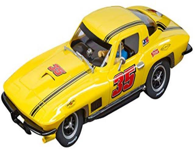 Carrera 30906 Digital 132 1:32 Scale Slot Car Racing Vehicle - Chevrolet Corvette Sting Ray NO. 35