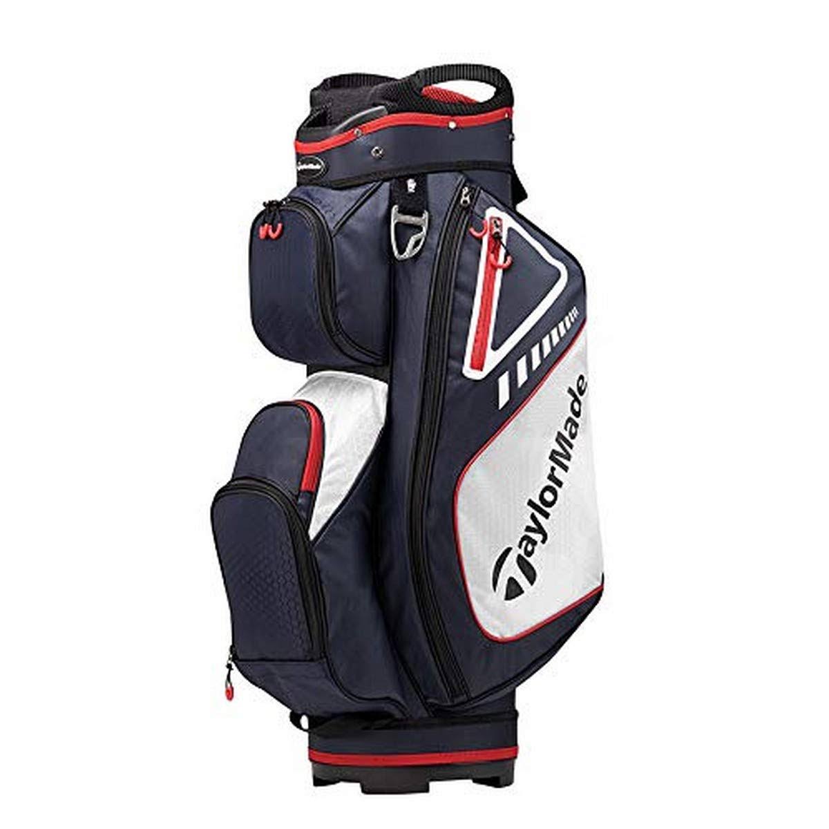 TaylorMade Select Cart Bag, Navy/Red/White