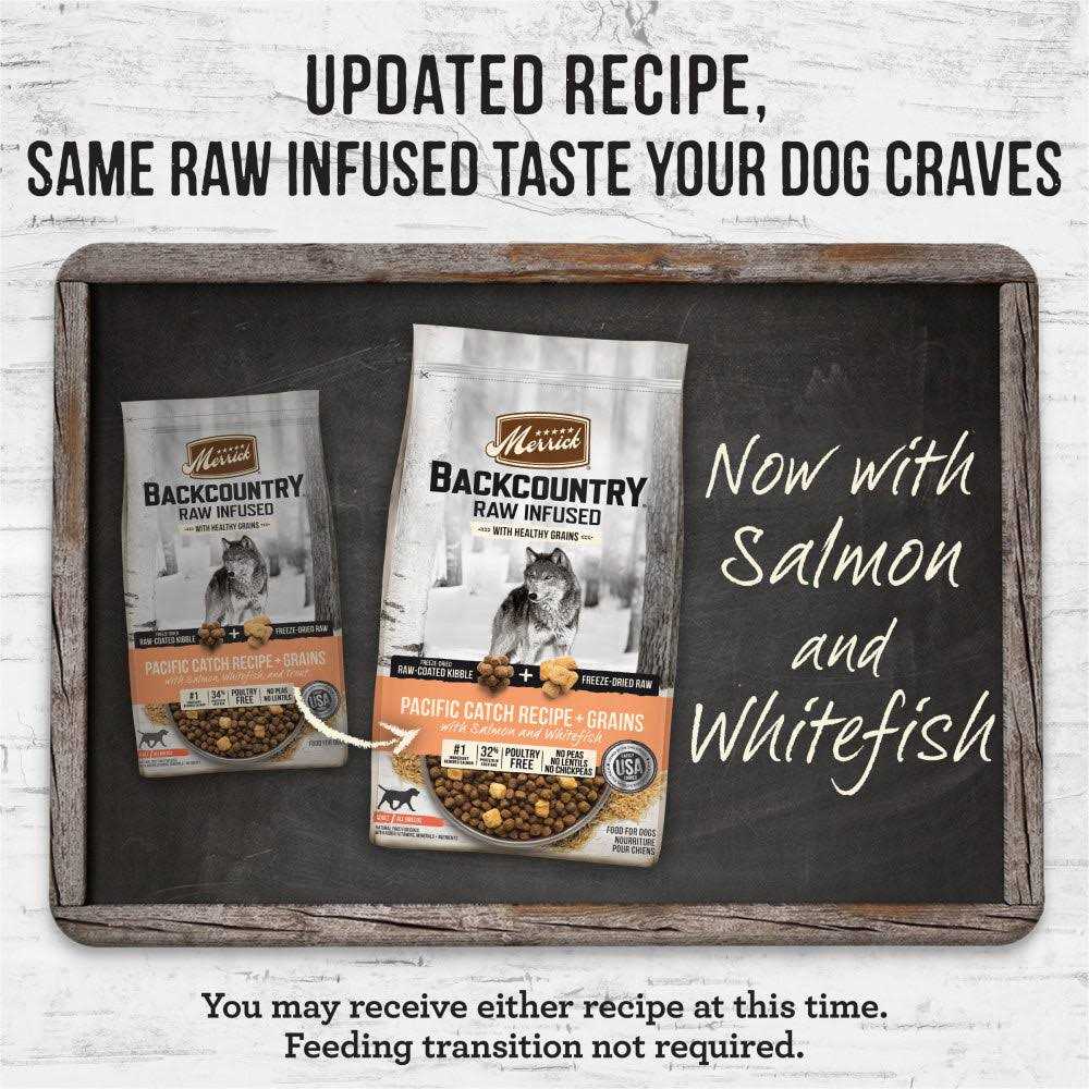 Merrick Backcountry Grain Free Raw Infused Recipe Dry Dog Food - Pet Supplies online store