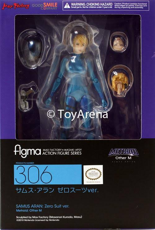 Metroid Other M Samus Aran Zero Suit Figma Action Figure
