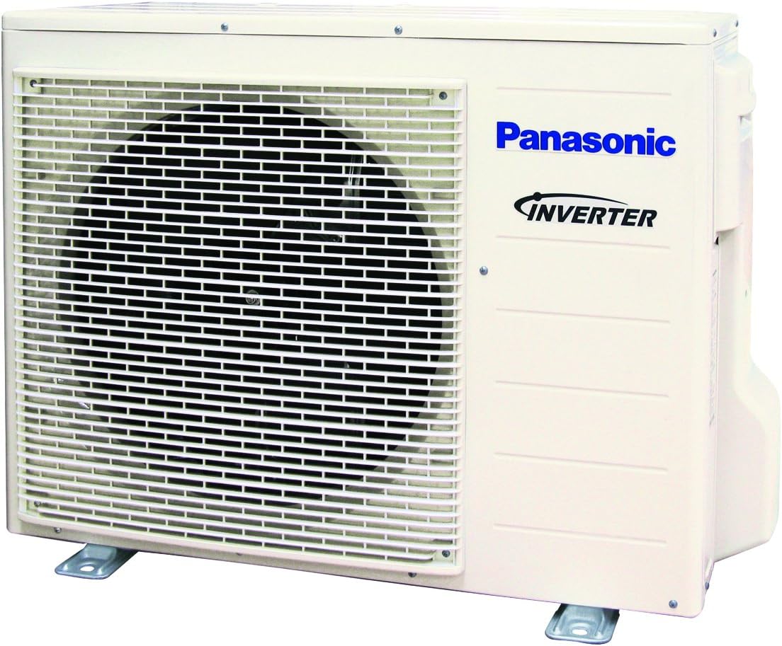 Panasonic Exterios XE 9,000 BTU Ductless Mini Split Air Conditioning and Heating System, Indoor and Outdoor Set with Wireless Remote (208/230V)
