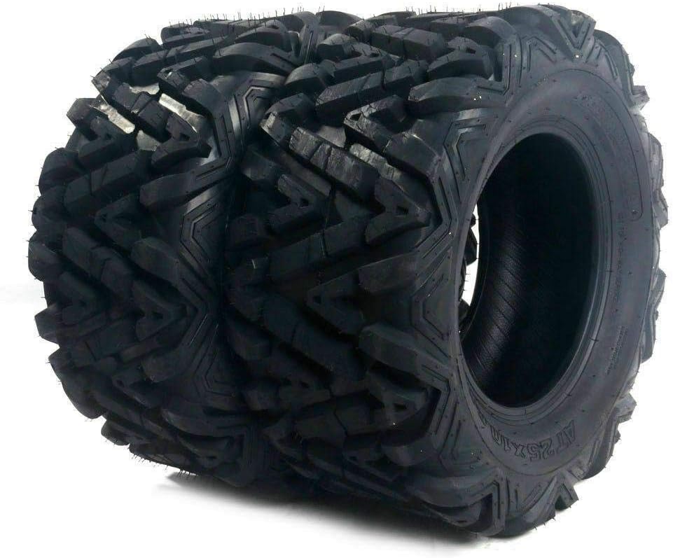 Motorhot Set of 227x9-14 27x9x14 ATV UTV Tires 6 PR Tubeless