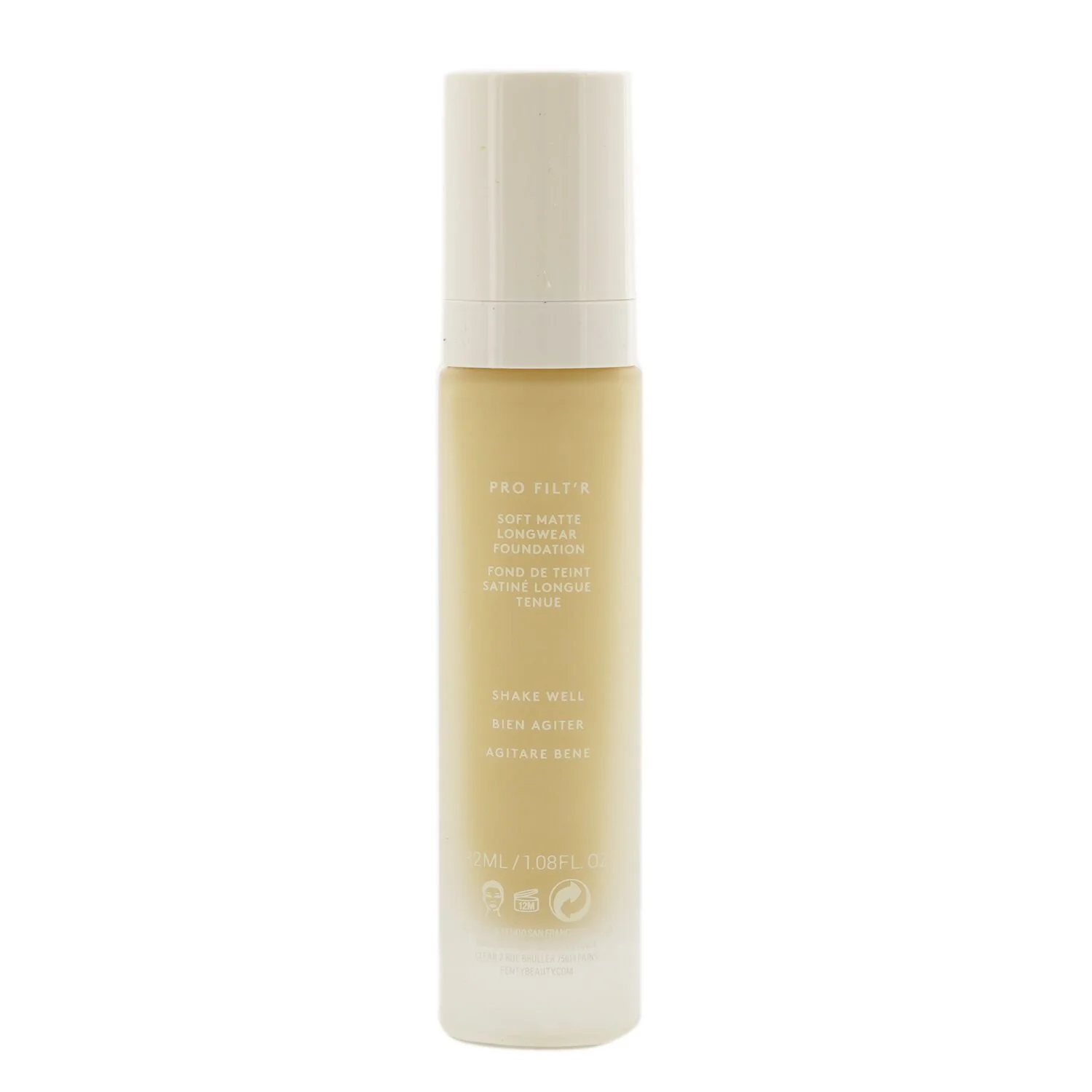 Fenty Beauty by Rihanna Pro Filt'R Soft Matte Longwear Foundation - #220 (Light Medium With Warm Peach Undertones) 32ml/1.08oz