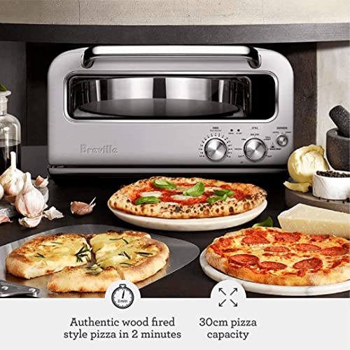 Breville Smart Oven Pizzaiolo Stainless Steel countertop oven