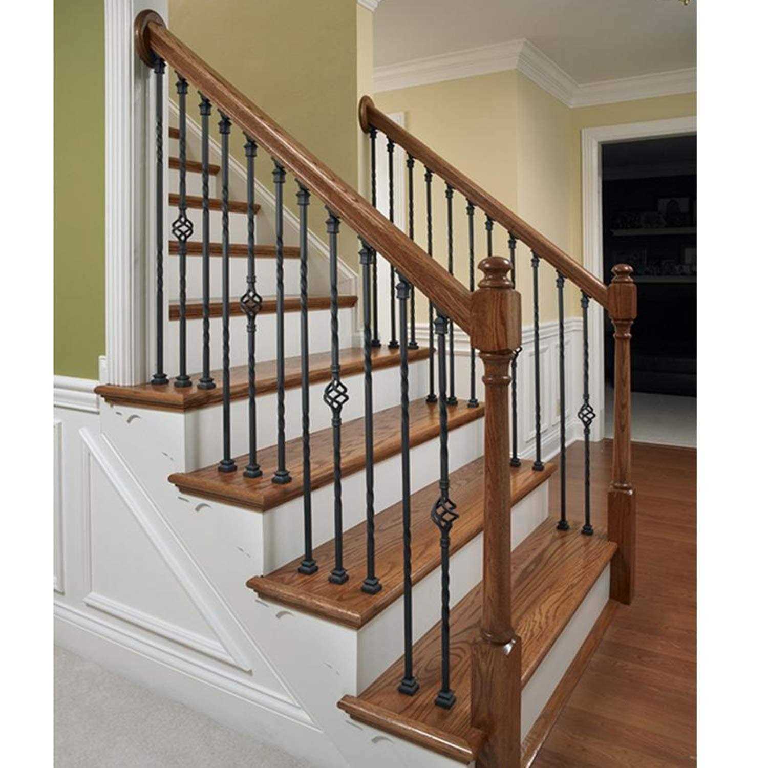 S08 Wrought Iron Balusters C Set of 10 Deck Balusters - Shop Hardware Tools Online Store