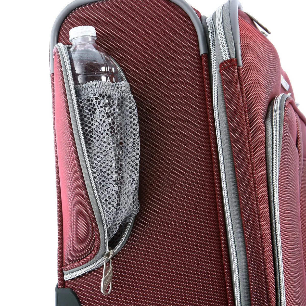 Olympia Tuscany 25 inch Expandable Vertical Rolling Case, Red