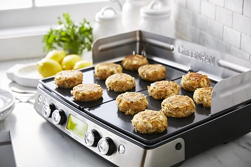 GreenPan Stainless Steel Elite XL Smoke-less Grill & Griddle,