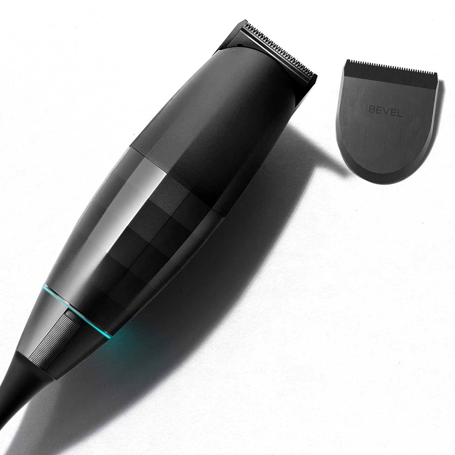 Professional All-in-One Hair Clipper & Trimmer by Bevel, Zero Gap, Barber Supplies, Trimmer for Men, Cordless, Rechargeable, 4 Hour Battery Life,Black