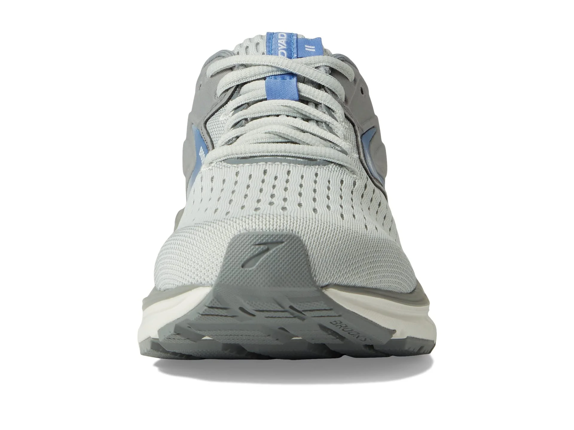 Brooks Dyad 11 (Womens, Grey/White/Blue, 8, Medium)