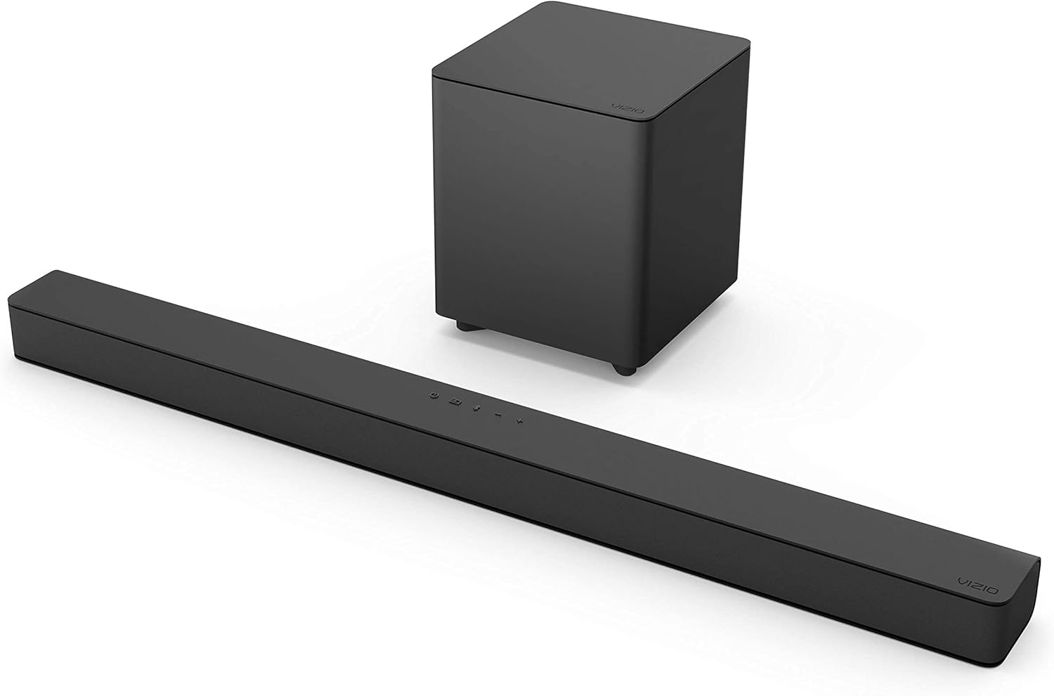 VIZIO V-Series 2.1 Channel Soundbar System with 5-inch Wireless Subwoofer - Black (Renewed)