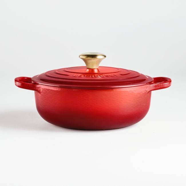 Le Creuset 3.5 Qt. Cast Iron Sauteuse - Cerise