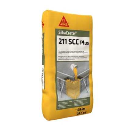 Sikacrete 211SCC Plus 1-component Cementitious Polymer-Modified Self-Consolidating Concrete Mix 65lb - Shop Hardware Tools Online Store