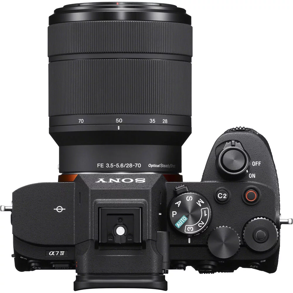 Sony Alpha a7 IV Mirrorless Digital Camera with 28-70mm Lens Bundle with 64GB Memory Card + NP-FZ100 Battery +K&M Battery Charger + Camera Case  + Universal LCD Screen Protectors + Memory Card Reader