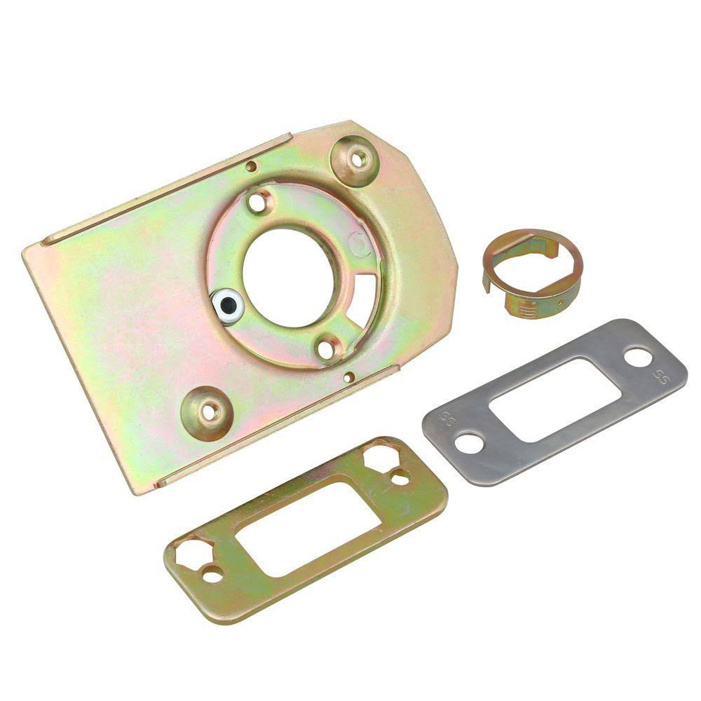 Schlage Camelot Satin Nickel Touch Electronic Door Lock Deadbolt and Georgian Knob 48546