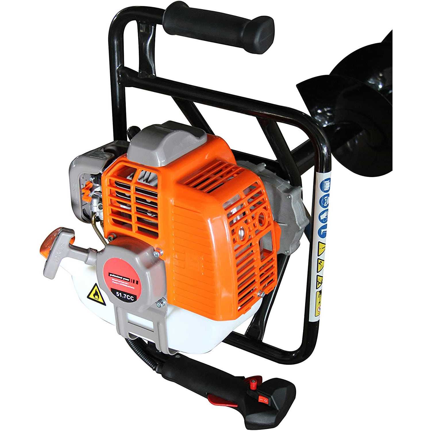 XtremepowerUS 1500W Electric Post Hole Digger Soil Digging Fence Post Plant With 6 Digging Auger Bit Set - Shop Hardware Tools Online Store