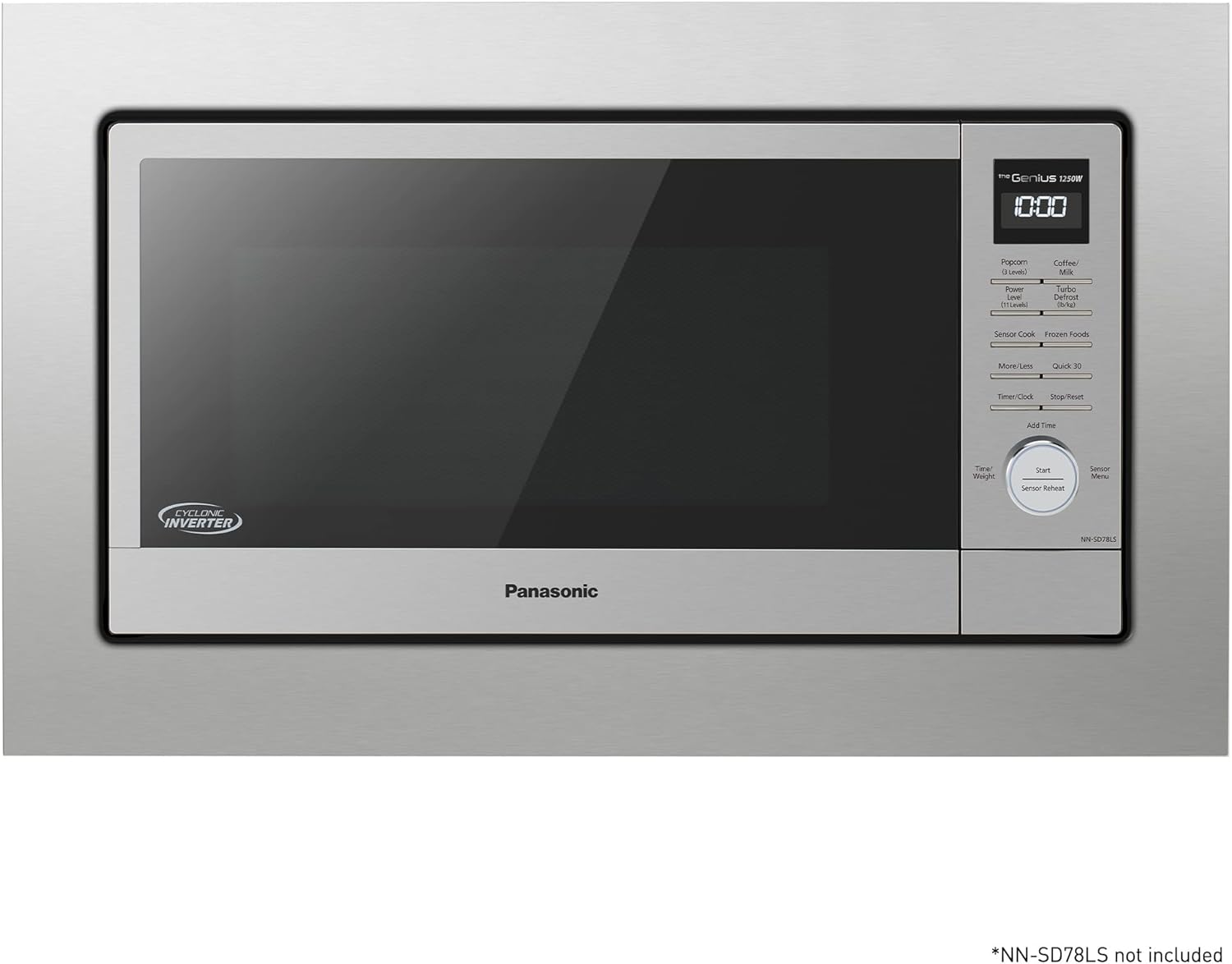 Panasonic NN-TK72LSS 27-inch Trim Kit for 1.6 cu ft Microwave Ovens, Stainless Steel