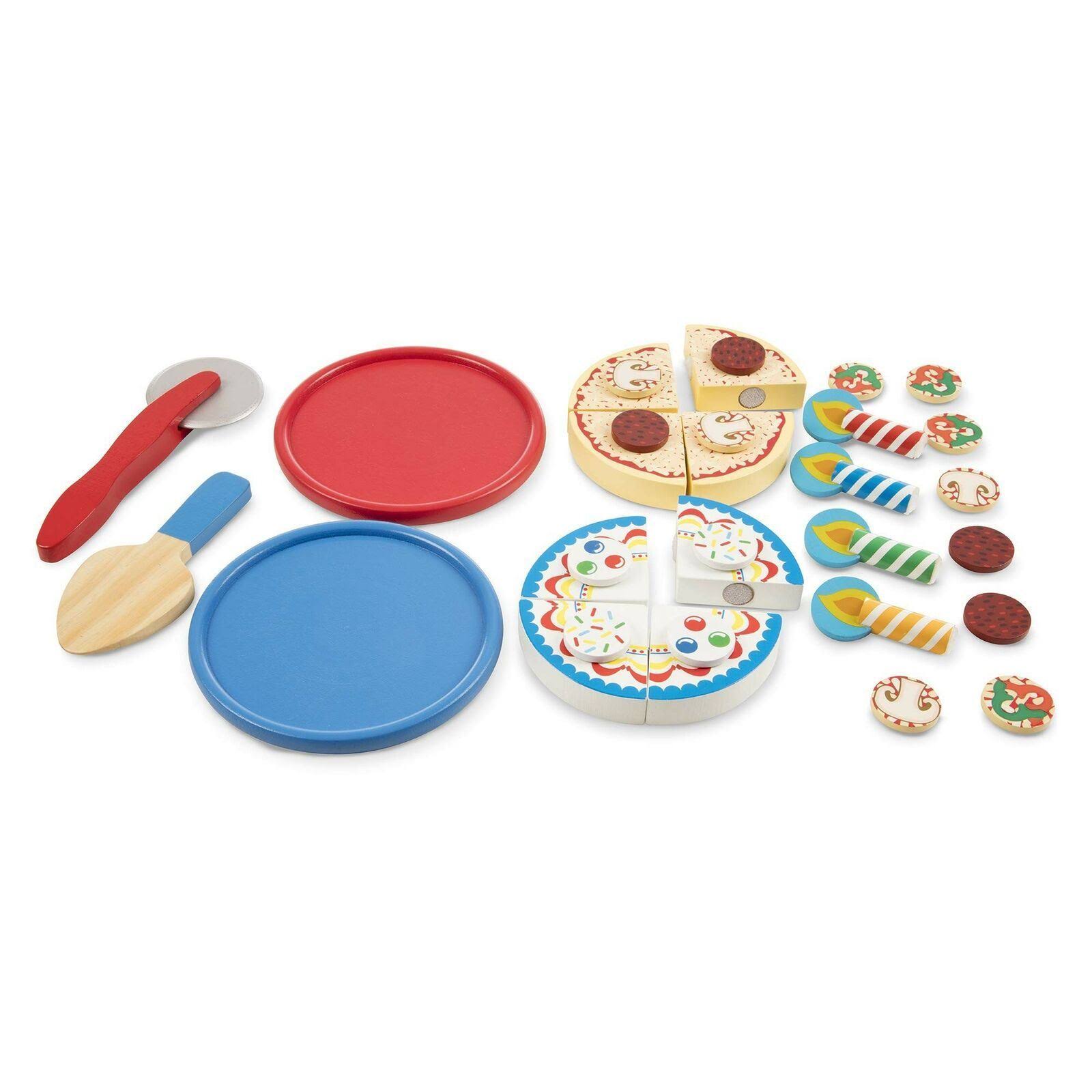 Melissa u0026 Doug Pizza and Cake Wooden Play Set