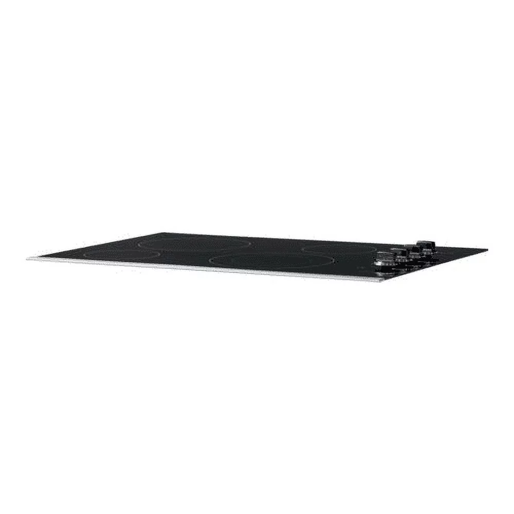Frigidaire FFEC3025US Electric Cooktop, 30", Stainless Steel, 4 Element Burners, Ceramic Glass Surface, 3000W Quick Boil Element, Expandable Element, Hot Surface Indicator
