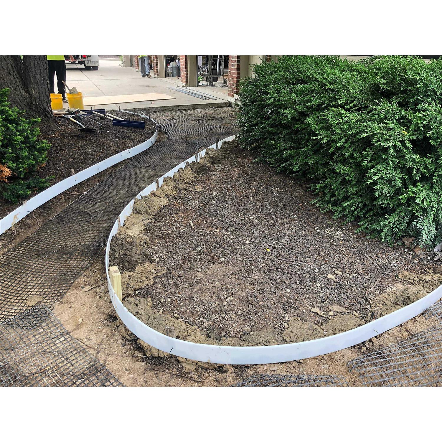 Plastic Flex Forms for Concrete Flatwork &amp; Curbs Set Walttools - Shop Hardware Tools Online Store