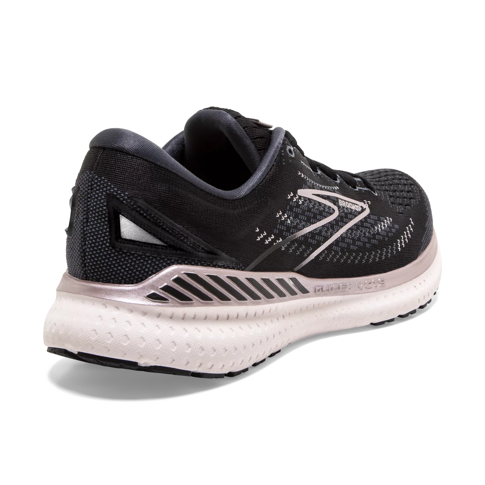 Brooks Women's Glycerin GTS 19 Running Shoe (Transcend) - Black/Ombre/Metallic - 6.5 B (M)