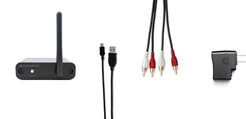 Audioengine B1 5.3 Bluetooth Receiver for Older Classic Stereo Speakers and Sound Systems - Long Range HiFi Adaptive Wireless Up to 32 Bit Audio Music Streamer
