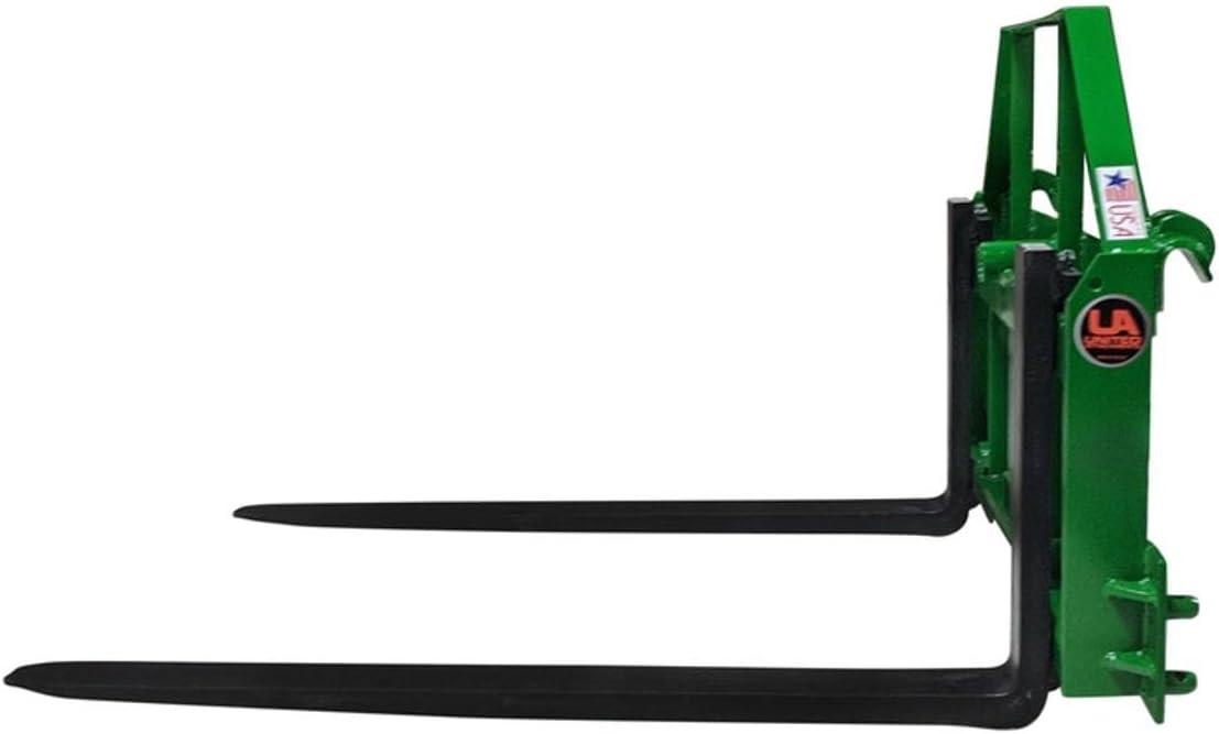 Titan Attachments UA Fork Frame 48" Fork Blades Made in The USA Fits John Deere
