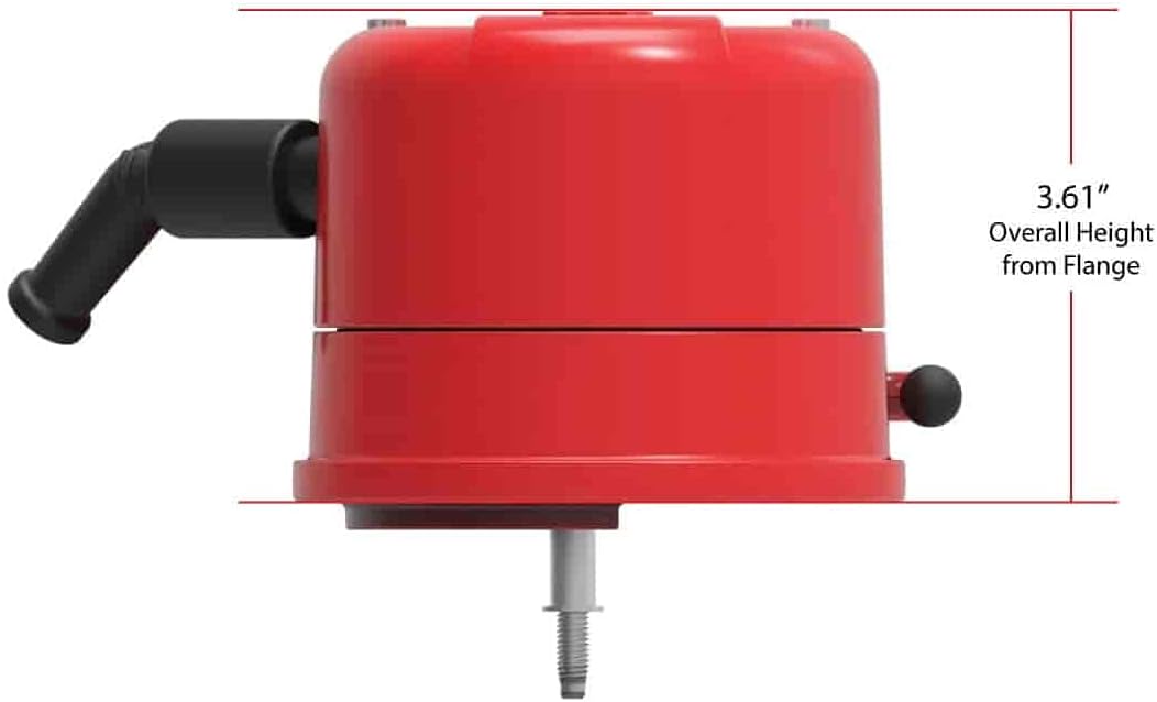 Holley 241-179 2-Piece Valve Cover Gloss Red