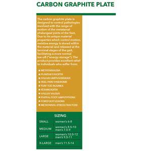 Carboplast Thermoplastic Contoured Plate Semi-Rigid Large