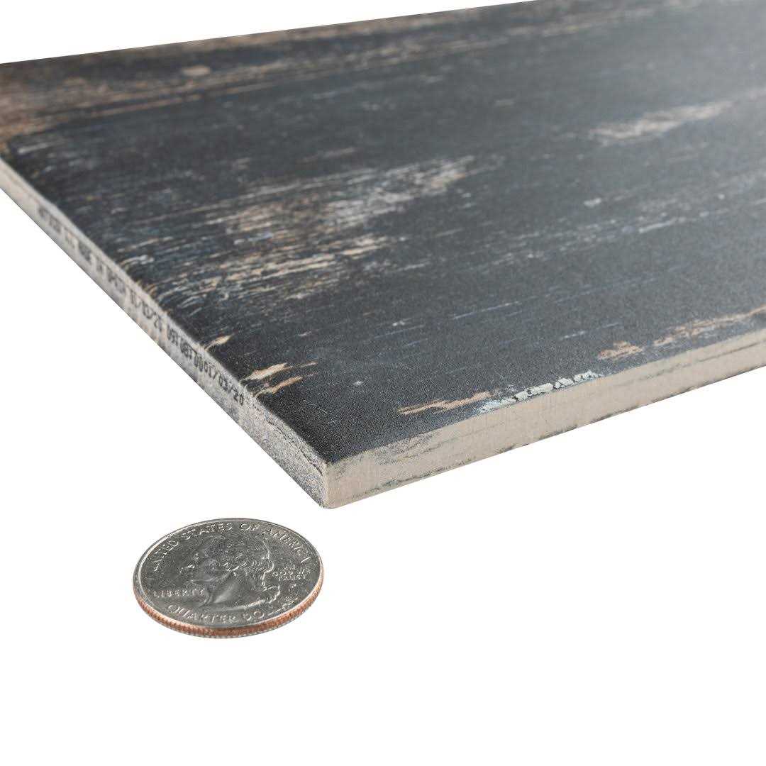 Retro 8 x 24 Porcelain Wood Look Wall &amp; Floor Tile Merola Tile - Shop Hardware Tools Online Store