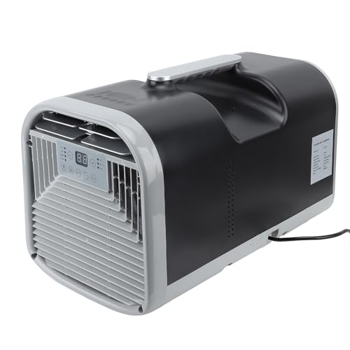Camping Air Cooler,4500BTU 400W Portable Small Space Air Conditioner Dual Frequency Conversion Air Heater Cooler Mini Mobile AC Unit for Home Office Pet Rooms