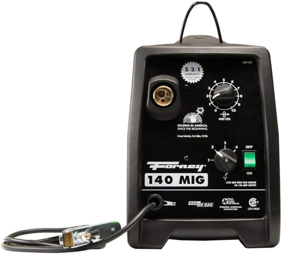 Forney 309 140-Amp MIG Welder, 120-Volt,Green