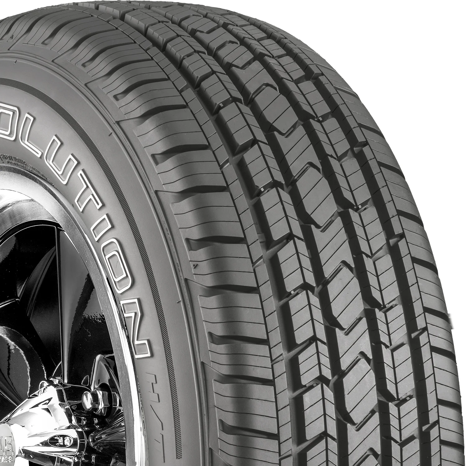 Set of 4 (FOUR) Cooper Evolution H/T 265/70R17 115T A/S All Season Tires Fits: 2014-18 Chevrolet Silverado 1500 WT, 2010-21 GMC Sierra 1500 SLE