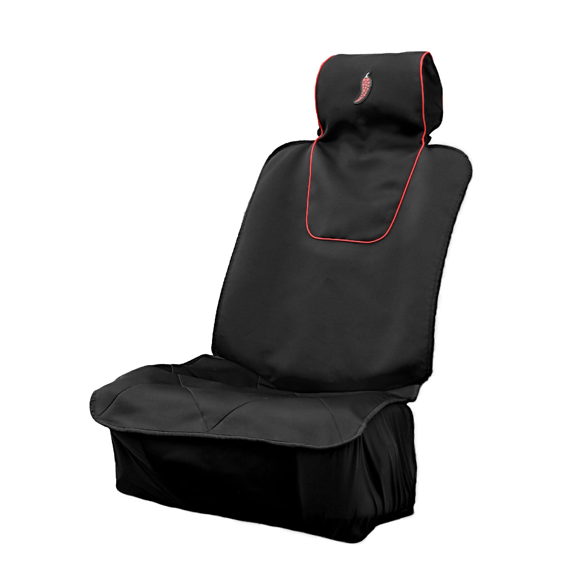 Dry Rub Spicy 2.0: Car Seat Cover Massage System + Trigger Point Balls Charcoal