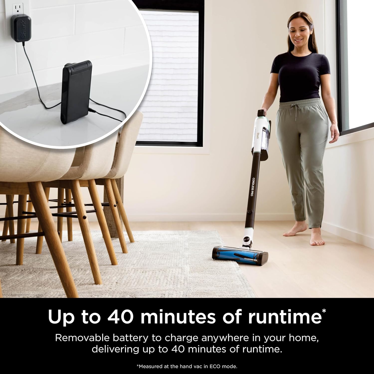 Shark Cordless Pro Stick Vacuum with Clean Sense IQ Technology, Power Fins Plus Brushroll, Crevice Tool Included, HEPA Filtration, IZ540H-Deal Express Accessories